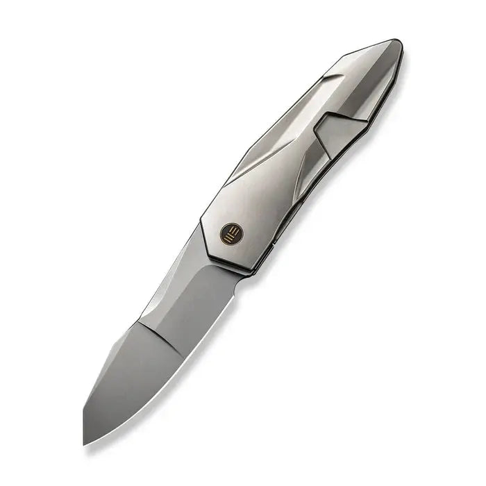 WE Knife Solid Grey Ti – CPM-20CV Einhandmesser