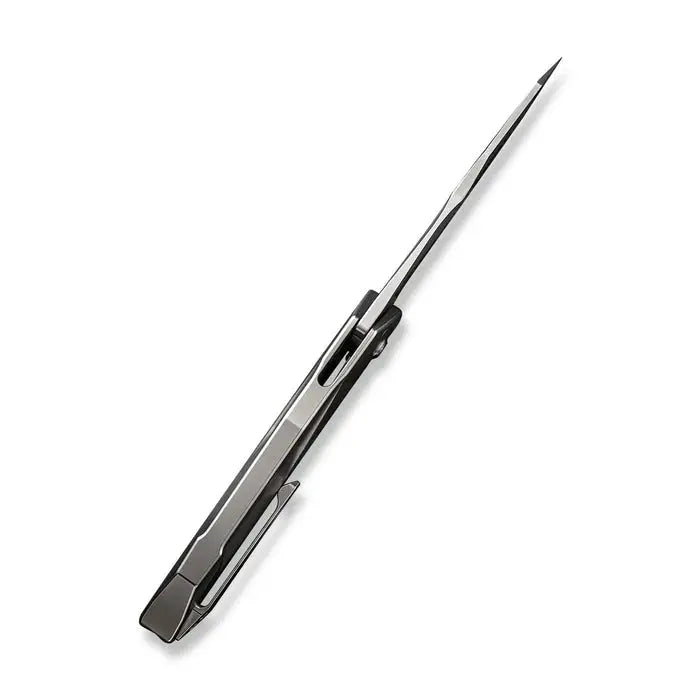 WE Knife Solid Grey Ti – CPM-20CV Einhandmesser