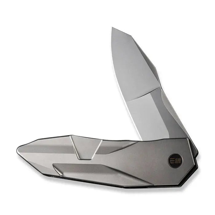 WE Knife Solid Grey Ti – CPM-20CV Einhandmesser