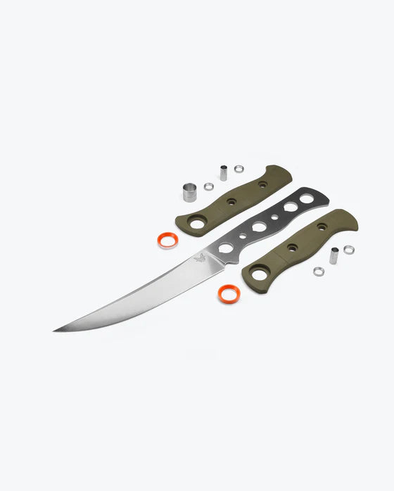 Benchmade 15500-3 Meatcrafter CPM-S45VN – Jagd- & Fleischmesser G10 Green