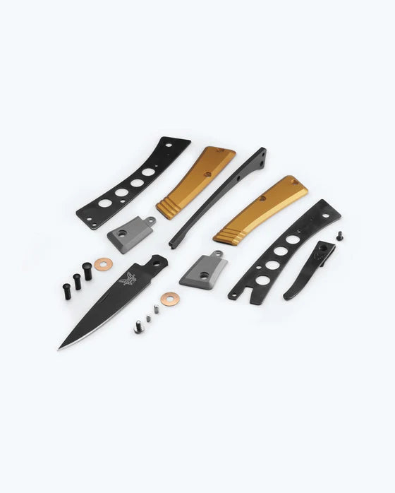 Benchmade 315BK-01 Successor – Burnt Brass Aluminium | M390 | Slip Joint | Made in USA